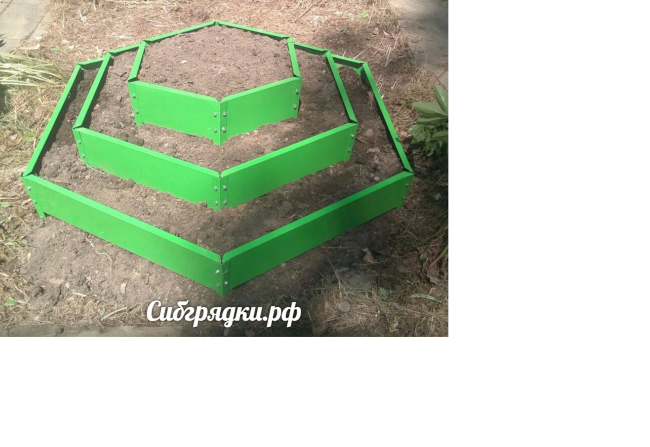 Клумба "Альпийская горка" в Череповце