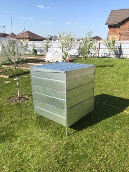 Металлический компостер из оцинкованной стали для дачи и сада в Череповце